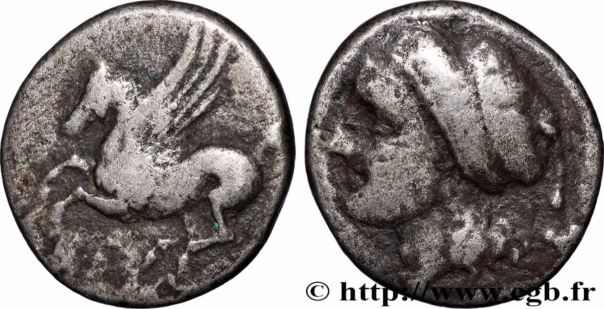 CORINTIA - CORINTIA Drachme  q.BB