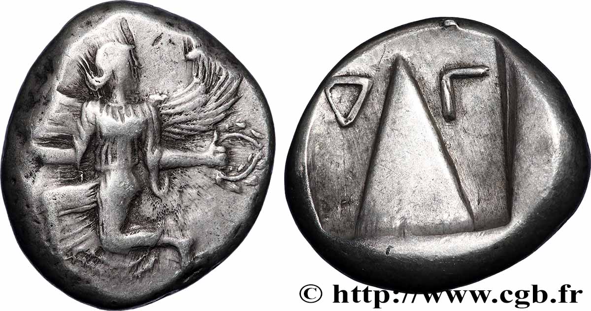 CARIA - CAUNOS Statère ou double sicle BB