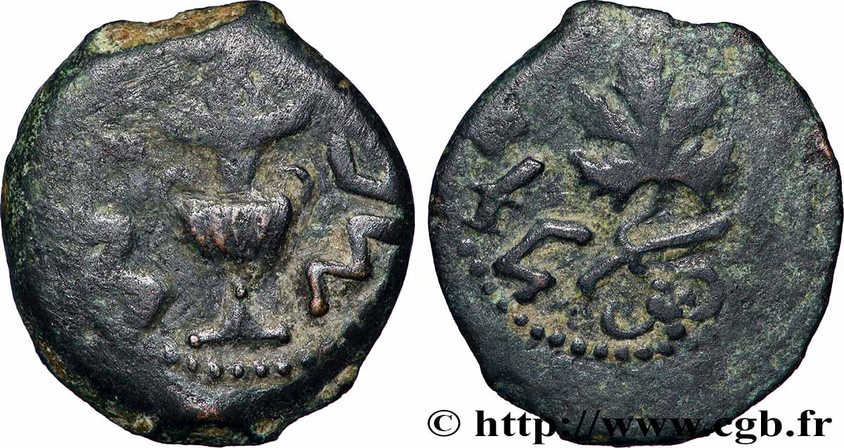 GIUDAEA - PRIMA RIBELLIONE Prutah q.BB/BB