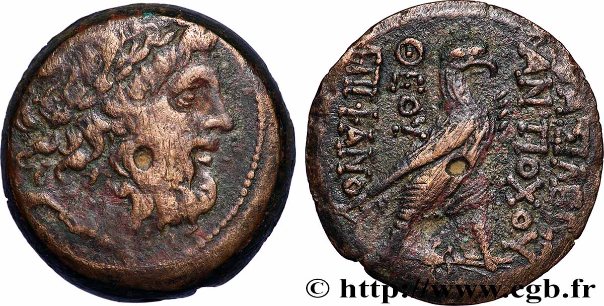 SYRIA - SELEUKID KINGDOM - ANTIOCHOS IV EPIPHANES Tetrachalque XF