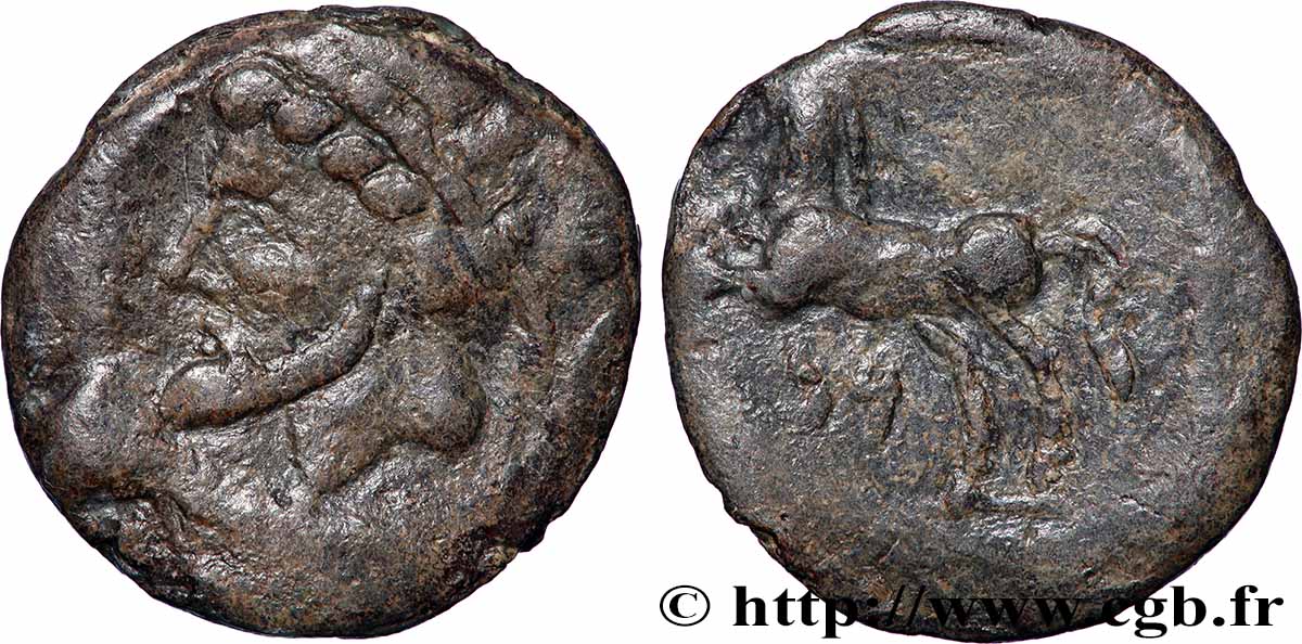 NUMIDIE - ROYAUME DE NUMIDIE - MASSINISSA ou MICIPSA Unité TB+