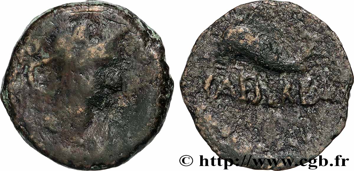 MAURÉTANIE - IOL (CAESAREA) Demi-unité TB