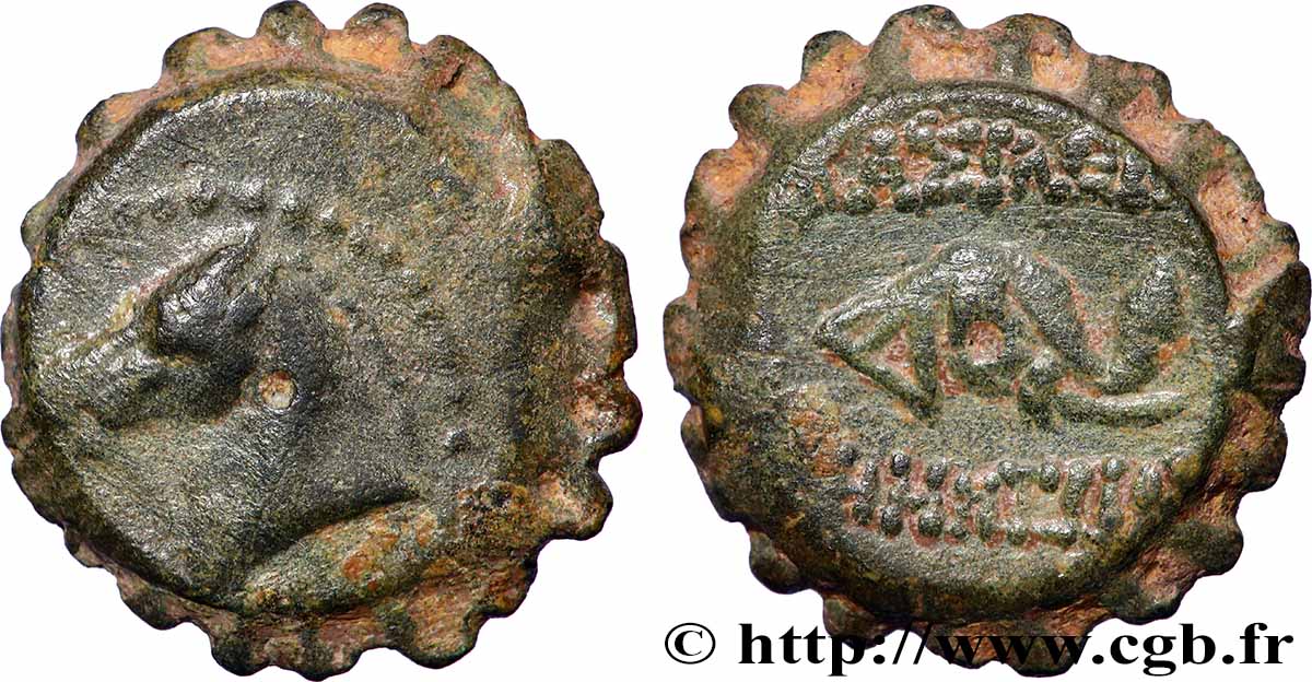 SYRIE - ROYAUME SÉLEUCIDE - DÉMÉTRIUS Ier SOTER Chalque TTB