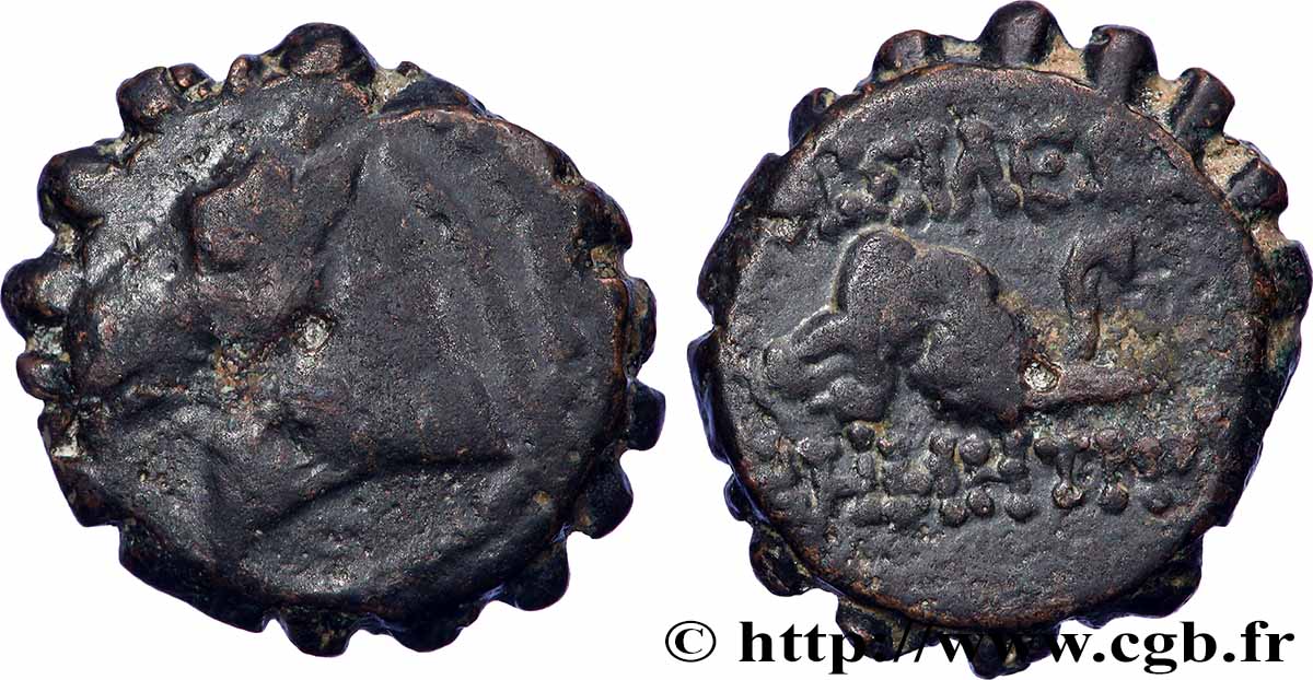 SYRIE - ROYAUME SÉLEUCIDE - DÉMÉTRIUS Ier SOTER Chalque TB+