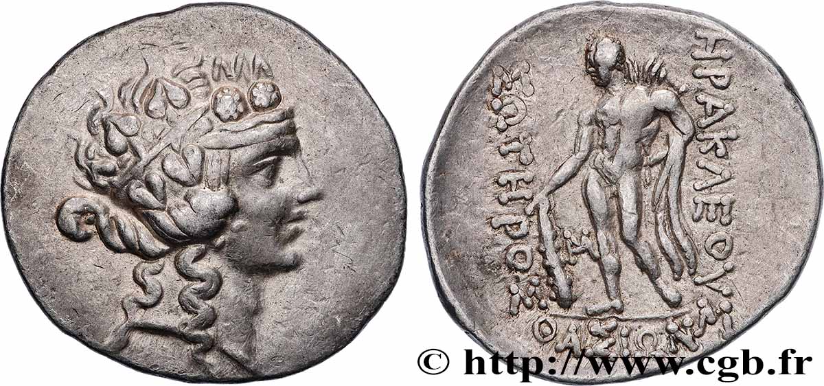 TRACIA - ISOLA DI TRACIA - THASOS Tétradrachme q.SPL