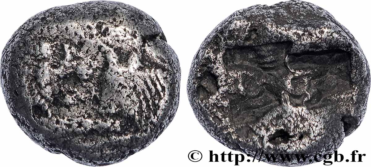 LYDIE - ROYAUME DE LYDIE - CRÉSUS Tiers de statère TB+