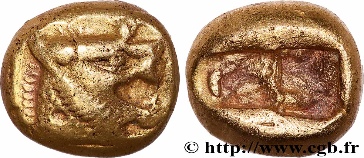 LYDIE - ROYAUME DE LYDIE Trité d’électrum TTB+
