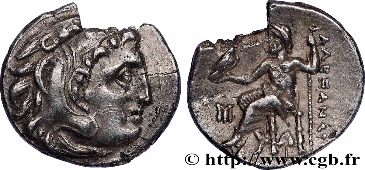 MACÉDOINE - ROYAUME DE MACÉDOINE - ANTIGONE LE BORGNE Drachme TTB+