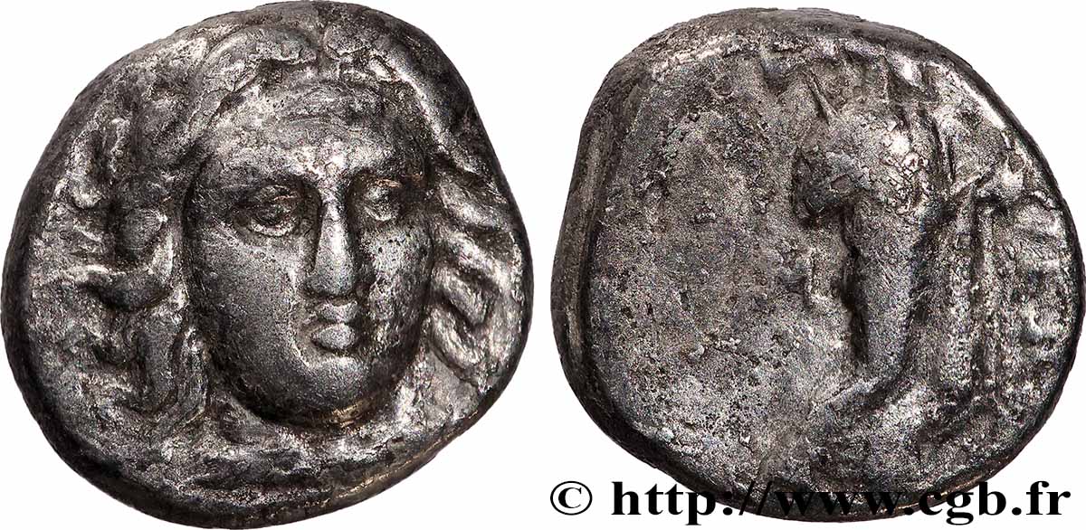 CARIE - SATRAPES DE CARIE - MAUSOLE Drachme TTB/TB