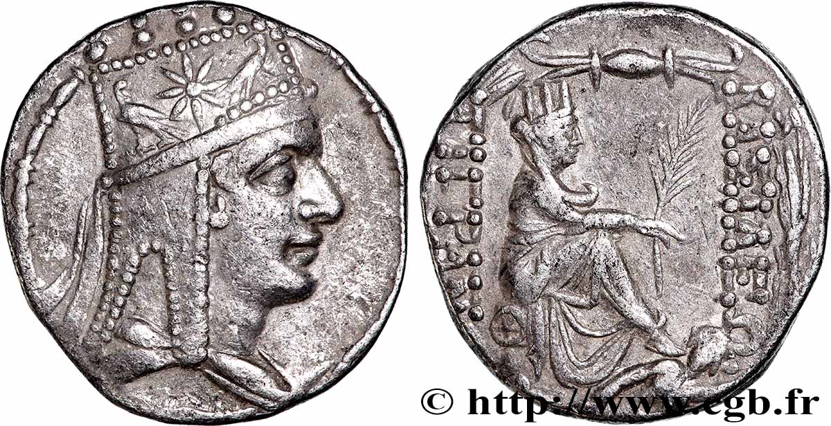 SYRIA - SELEUKID KINGDOM - TIGRANES Tétradrachme AU/XF