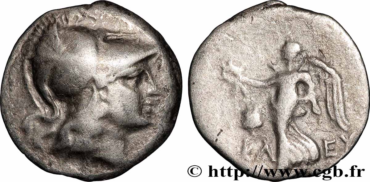 PAMPHYLIE - SIDÉ Drachme TB+