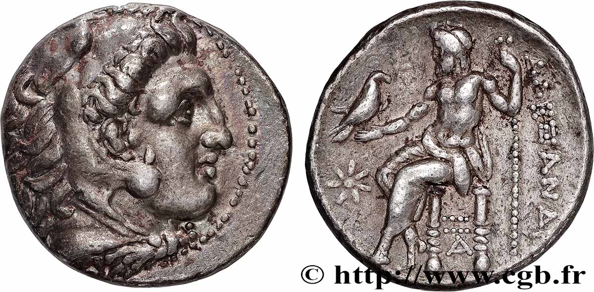 MACEDONIA - KINGDOM OF MACEDONIA - PHILIP III ARRHIDAEUS Tétradrachme AU/AU