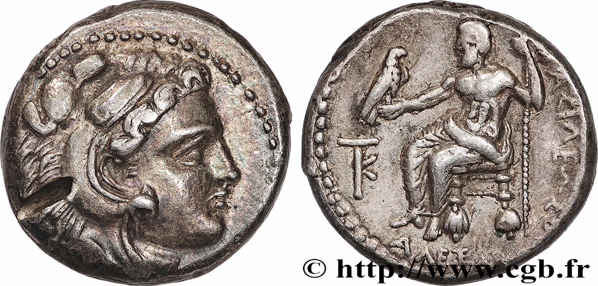 MACEDONIA - MACEDONIAN KINGDOM - ALEXANDER III THE GREAT Tétradrachme AU