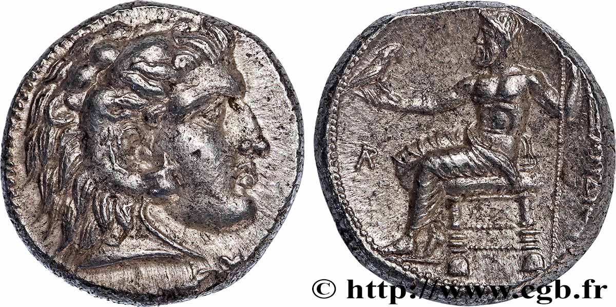 MACÉDOINE - ROYAUME DE MACÉDOINE - ALEXANDRE III LE GRAND Tétradrachme SUP