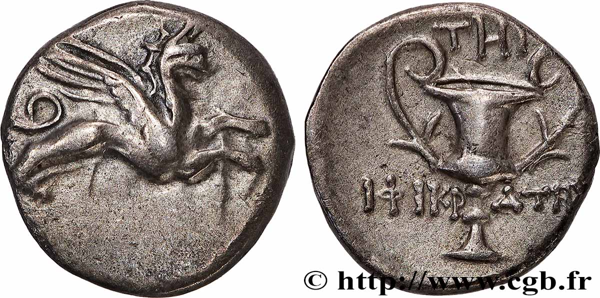 IONIE - TÉOS Hemidrachme SUP