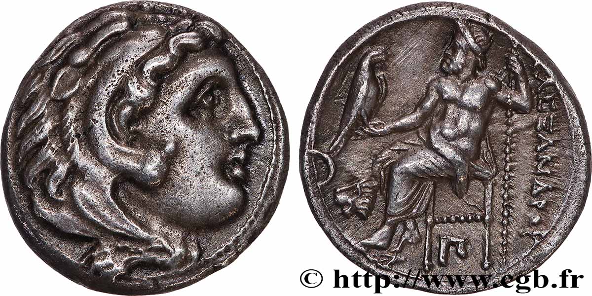 MACÉDOINE - ROYAUME DE MACÉDOINE - DÉMÉTRIUS POLIORCÈTE Drachme SUP/SPL