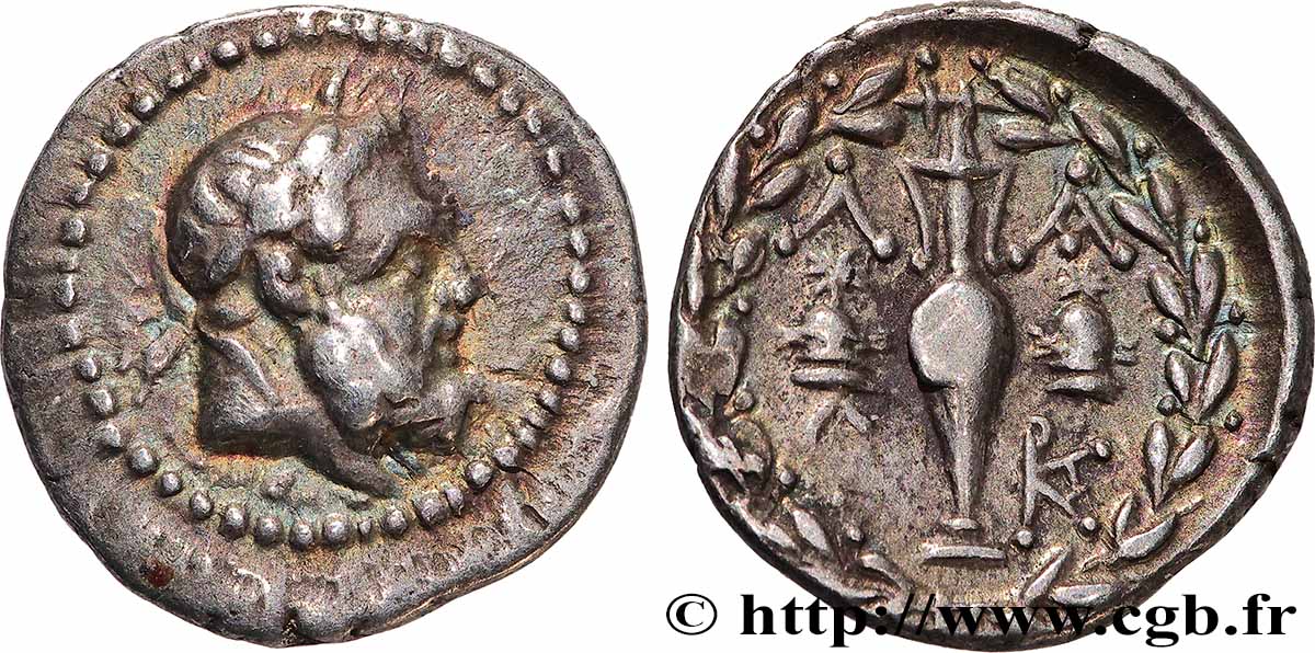 LACONIA - SPARTA Hemidrachme AU