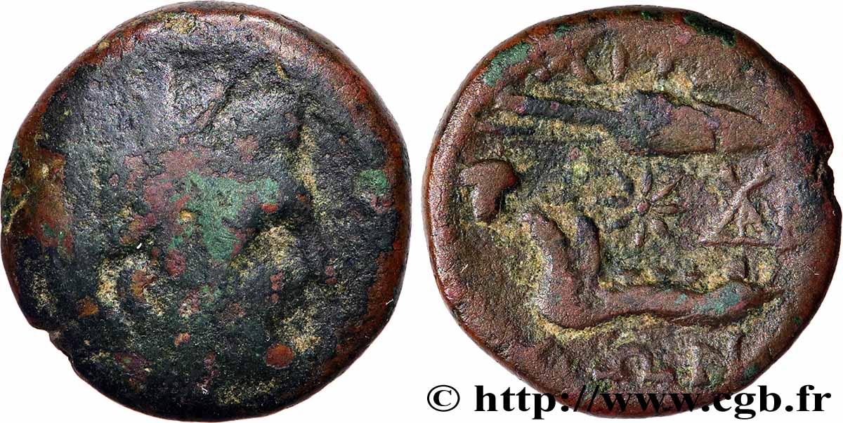 AETOLIA - AETOLIAN LEAGUE Hemiobole VF/VF