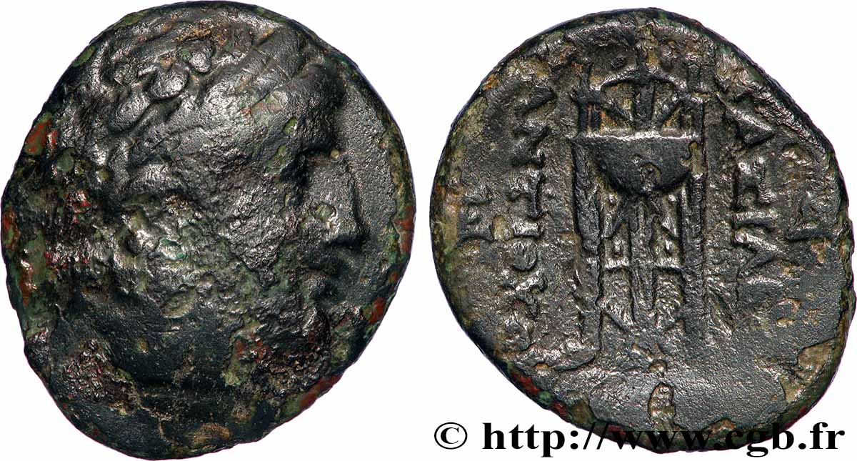 SYRIA - SELEUKID KINGDOM - ANTIOCHOS II THEOS Demi-unité VF