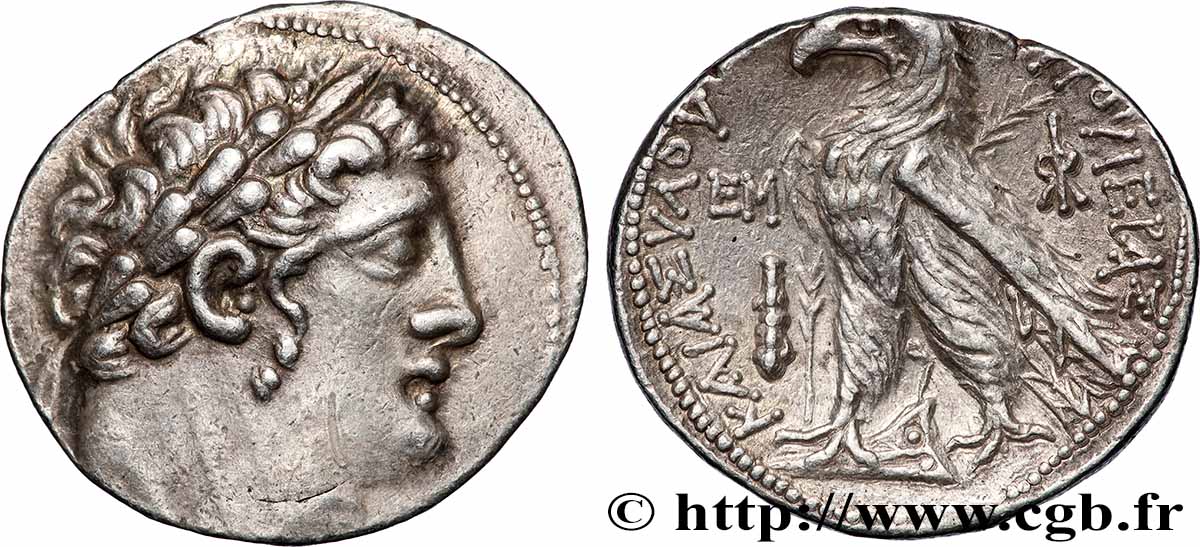 PHÖNIZIEN - TYROS Tétradrachme ou shekel VZ