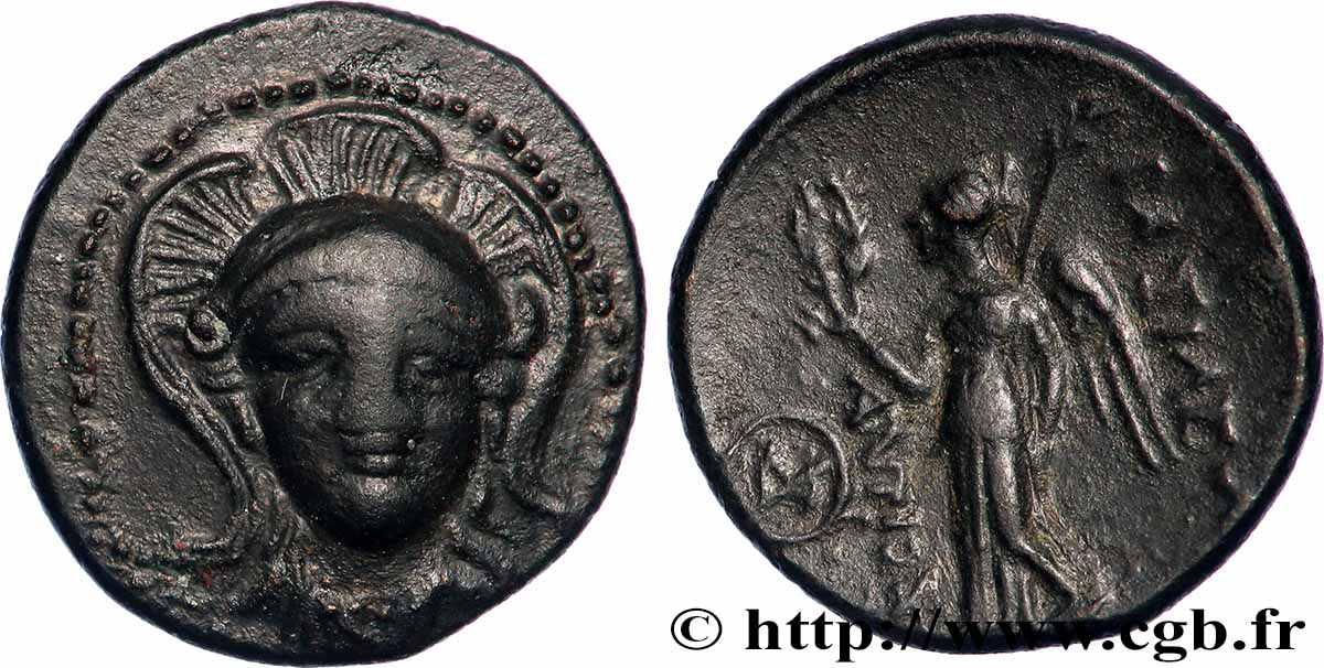 SYRIA - SELEUKID KINGDOM - ANTIOCHOS I SOTER Dilepton AU/XF