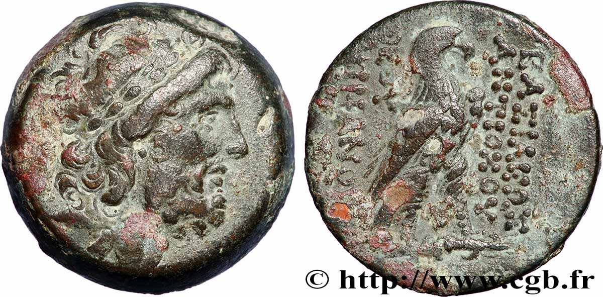 SYRIA - SELEUKID KINGDOM - ANTIOCHOS IV EPIPHANES Tetrachalque XF