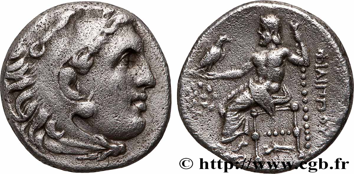 MACEDONIA - MACEDONIAN KINGDOM - ANTIGONOS MONOPHTALMOS Drachme AU