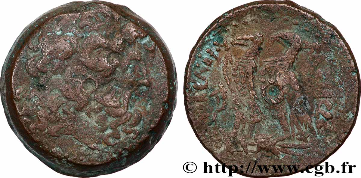EGIPTO - EGIPTO PTOLEMAICO - PTOLEMEO VI PHILOMETOR Dichalque BC+