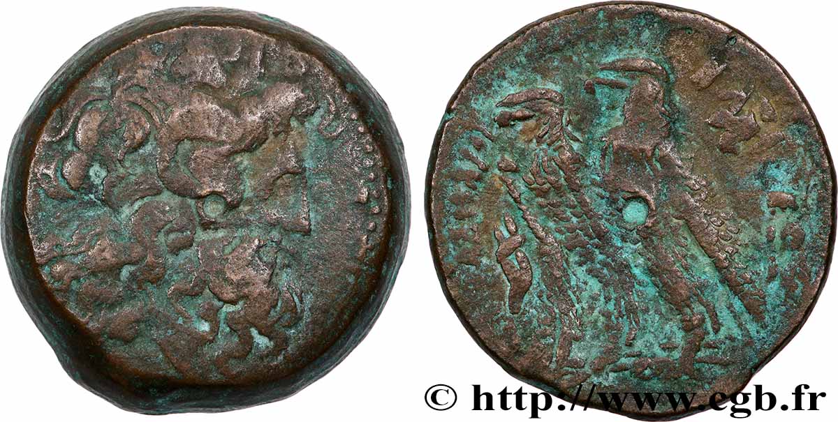 EGYPTUS - PTOLEMAIC KINGDOM - PTOLEMY VI PHILOMETOR Dichalque VF