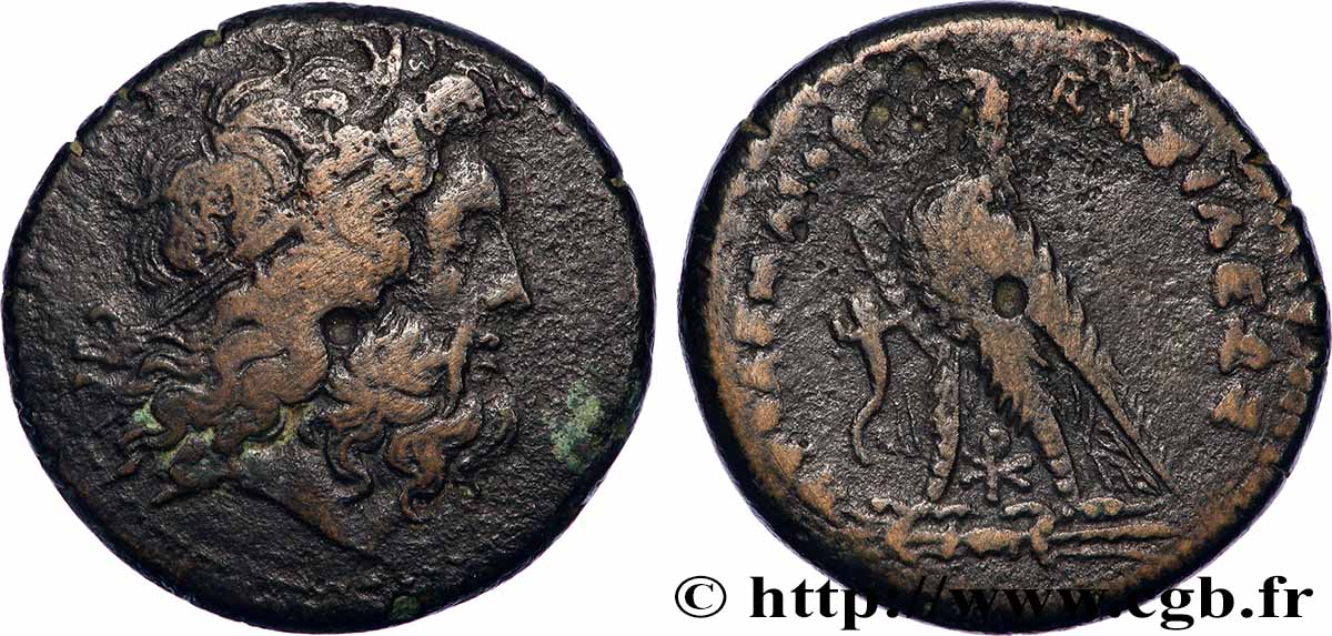 EGYPT - LAGID OR PTOLEMAIC KINGDOM - PTOLEMY III EUERGETES Obole VF/XF