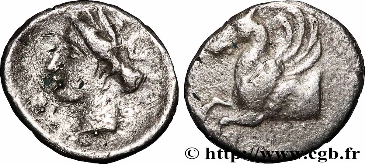 CORINTHIA - CORINTH Hemidrachme XF