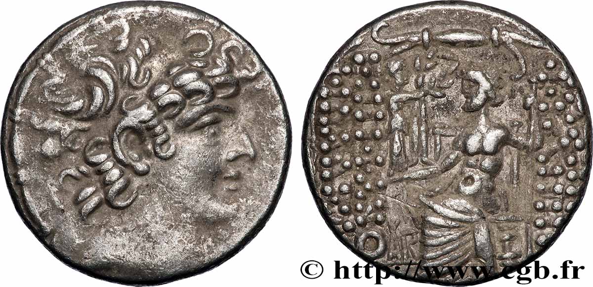 SYRIA - ROMAN PROVINCE - AULUS GABINUS Tétradrachme syro-phénicien AU