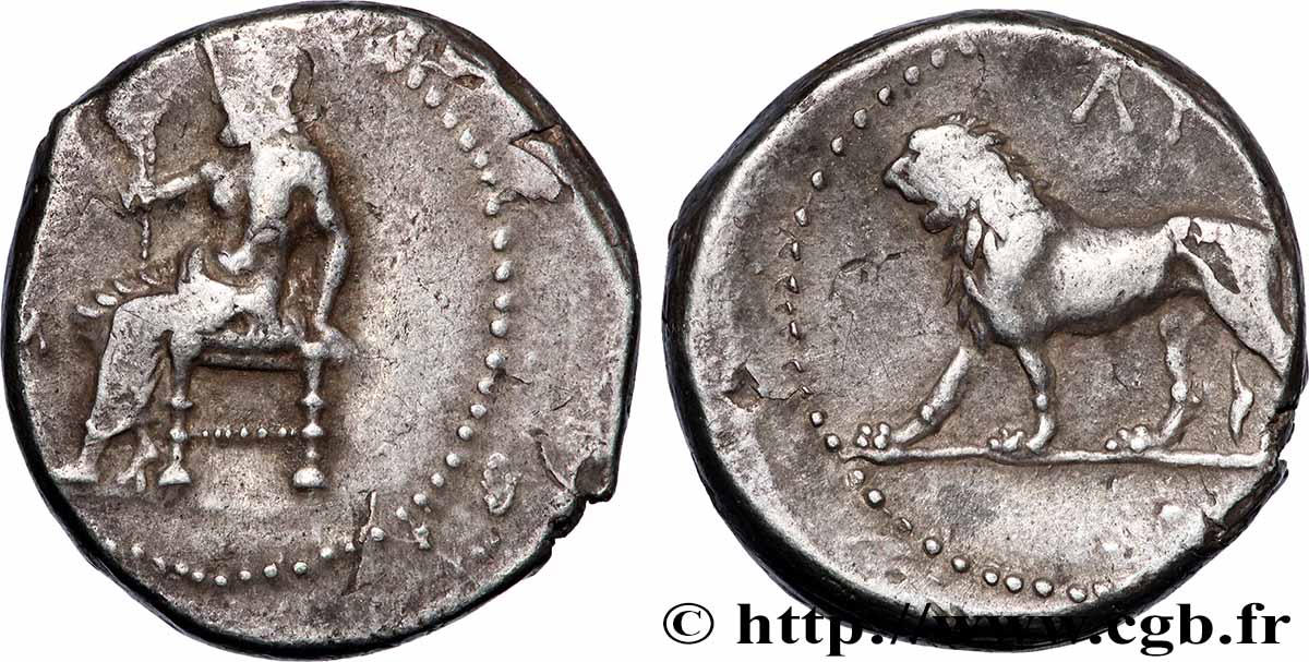 BABYLONIA - BABYLON Tétradrachme VF