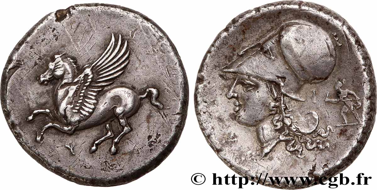 CORINTHIA - CORINTH Statère AU/AU