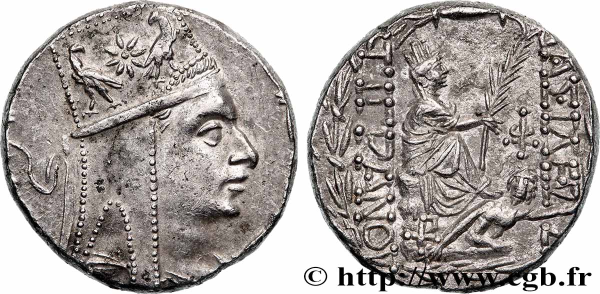 SYRIA - SELEUKID KINGDOM - TIGRANES Tétradrachme AU/AU