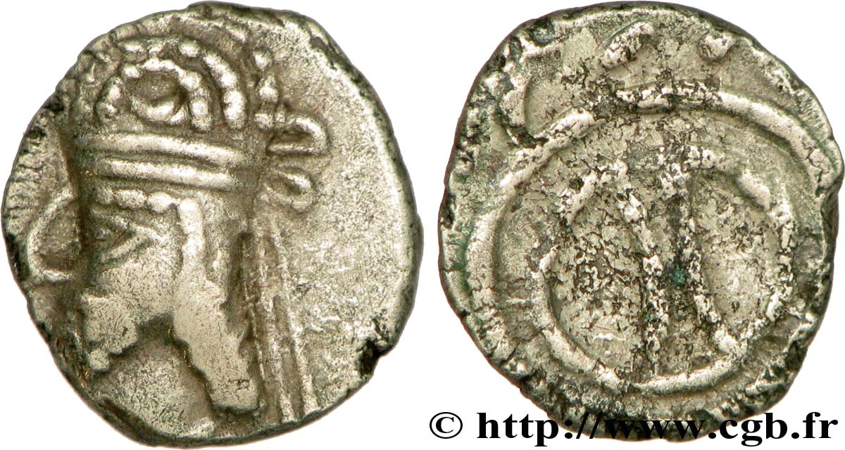 PERSIS - KINGDOM OF PERSIS - UNKNOWN KING Diobole VF