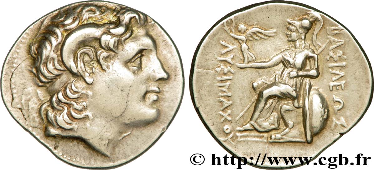 THRACE - ROYAUME DE THRACE - LYSIMAQUE Tétradrachme TTB+