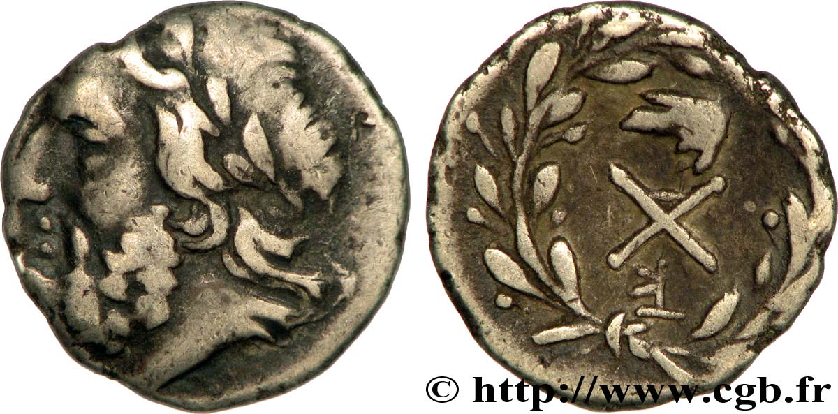 ÉLIDE - LIGUE ACHÉENNE - ÉLIS (OLYMPIE) Hemidrachme TTB