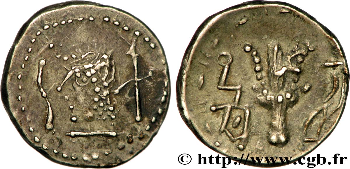 ARABIA FELIX - HIMYARITES Denier ou drachme SUP