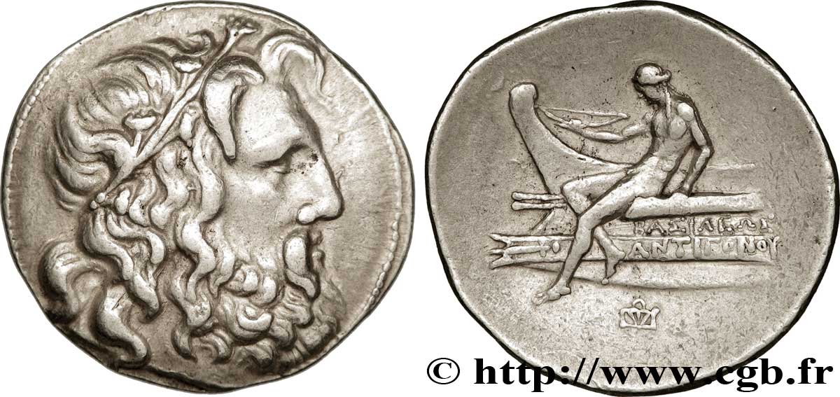 MACÉDOINE - ROYAUME DE MACÉDOINE - ANTIGONE DOSON Tétradrachme SUP/TTB+