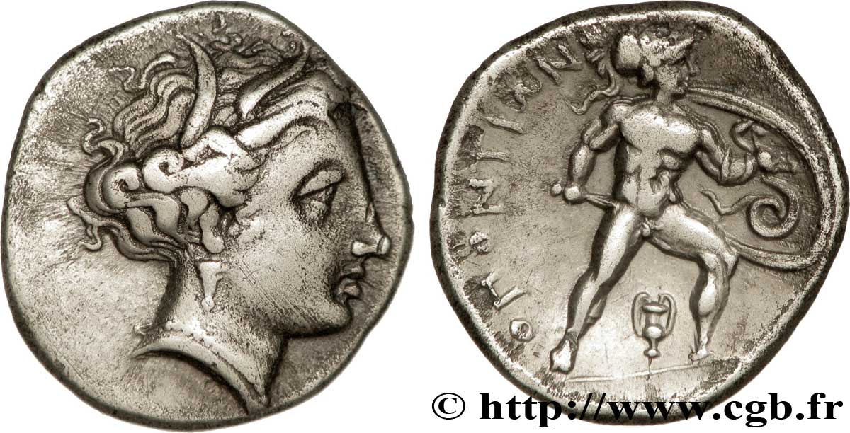 LOCRIDE - OPONTE Quart de statère TTB+/SUP