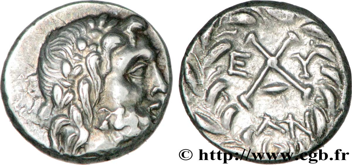 ARCADIE - LIGUE ACHÉENNE - ANTIGONEIA (MANTINÉE) Hemidrachme SUP