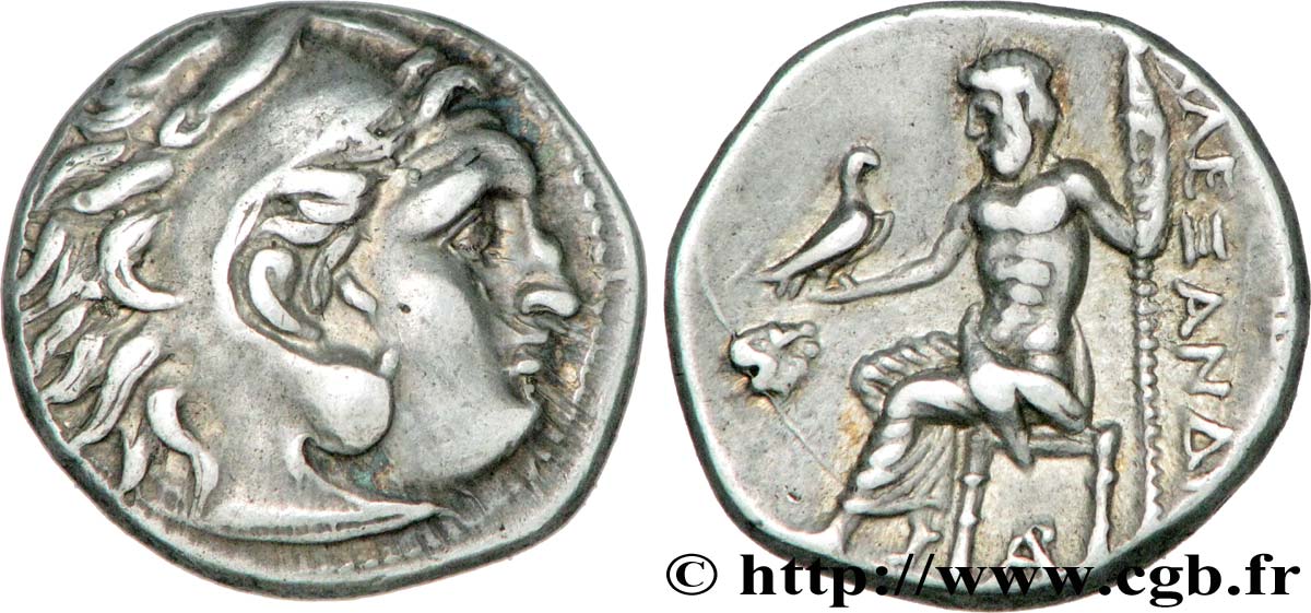 THRACE - ROYAUME DE THRACE - LYSIMAQUE Drachme SUP