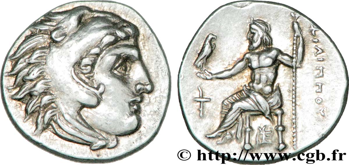 MACÉDOINE - ROYAUME DE MACÉDOINE - PHILIPPE III ARRHIDÉE Drachme SPL