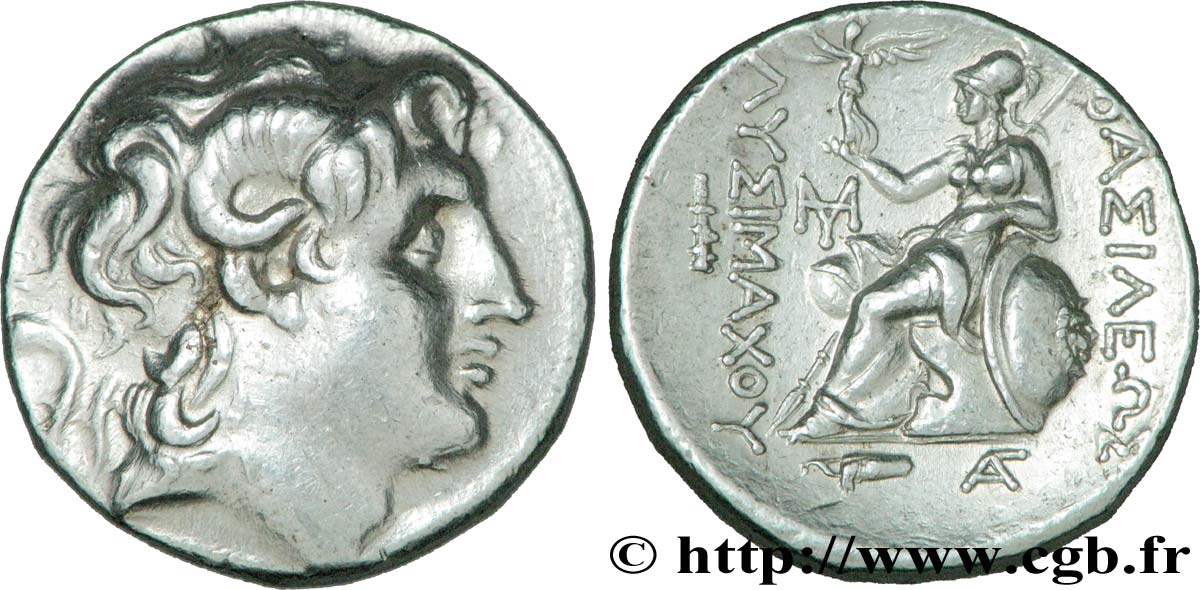 THRACE - ROYAUME DE THRACE - LYSIMAQUE Tétradrachme TTB+/SUP