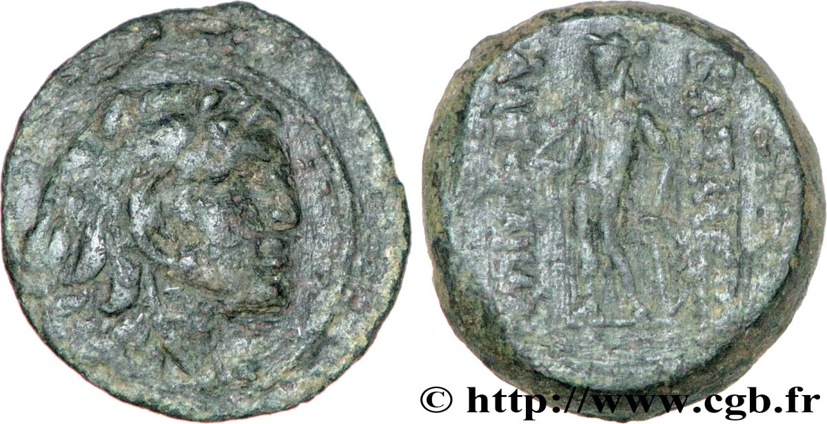 SYRIE - ROYAUME SÉLEUCIDE - ALEXANDRE Ier BALAS Dichalque TTB