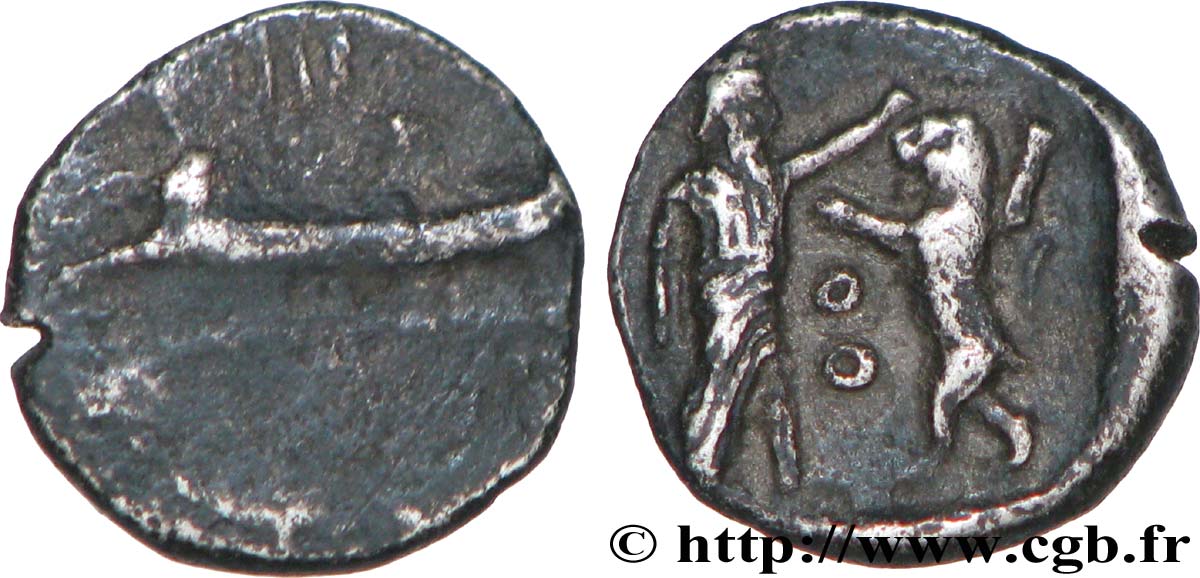 PHENICIA - SIDON Seizième de shekel MB/q.SPL