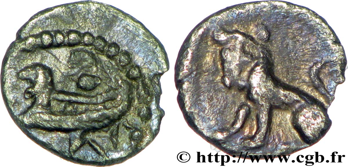 PHOENICIA - BYBLUS Trente-deuxième de shekel XF