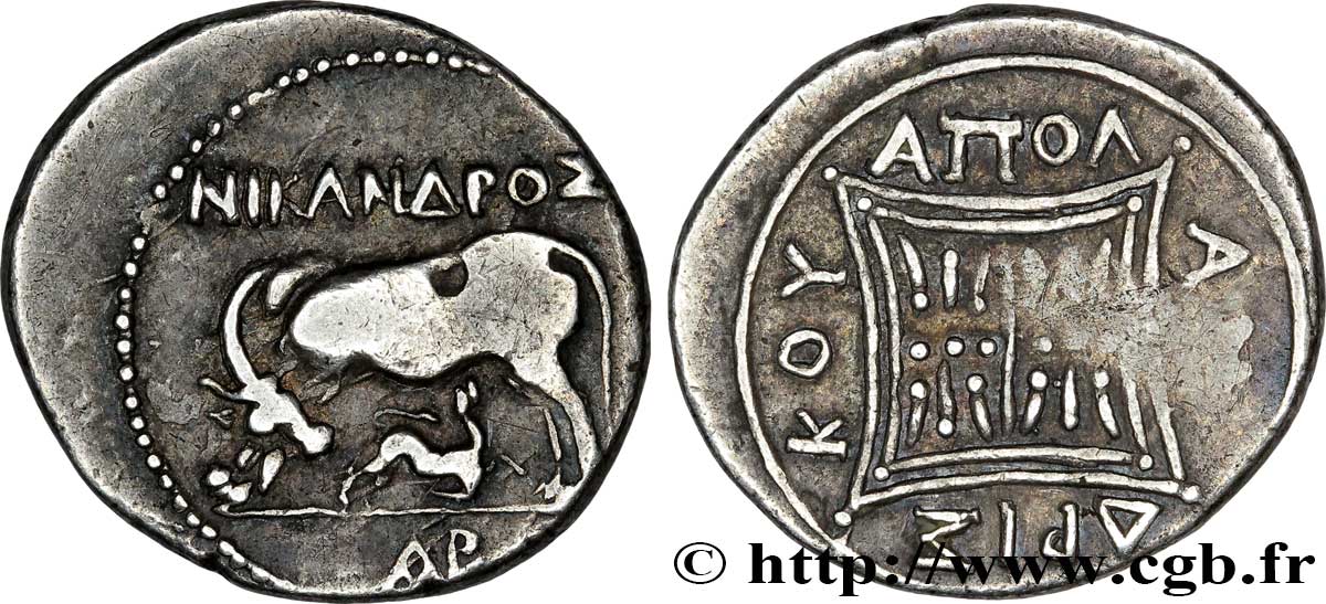 ILLYRIE - APOLLONIA Drachme TTB