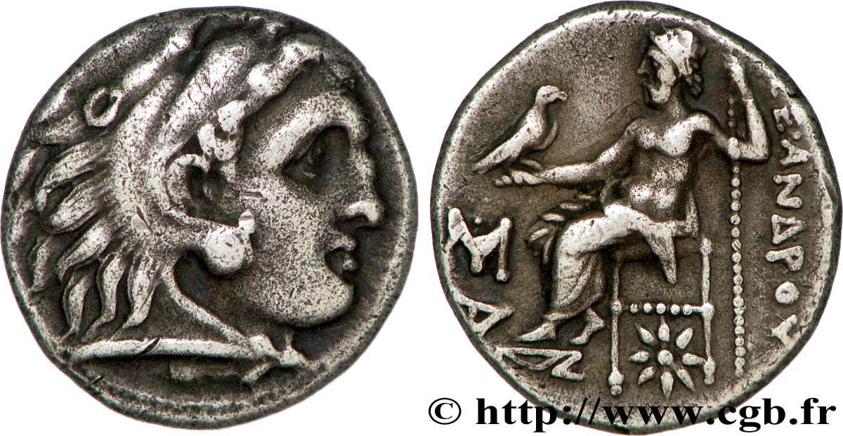 MACEDONIA - KINGDOM OF MACEDONIA - PHILIPP III ARRHIDAEUS Drachme XF
